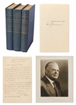 Large Lot of Presidential Signed Books, Historical & Entertainment Signatures -- Includes Harry Truman Signed Book, Herbert Hoover Signed Photo & 3 Books, Alec Guinness Autograph Note Signed & More