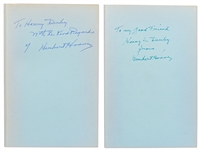 Large Lot of Presidential Signed Books, Historical & Entertainment Signatures -- Includes Harry Truman Signed Book, Herbert Hoover Signed Photo & 3 Books, Alec Guinness Autograph Note Signed & More