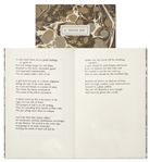 First Edition of Sylvia Plaths Poem A Winter Ship -- One of Only 60 Copies Extant, Personally Owned by Sylvia Plath