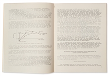 Frank Borman Signed NASA Apollo Report Regarding Return Trajectories from the Moon -- With Novaspace COA