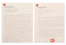 Gennifer Flowers Autograph Essay Signed Regarding Her Affair With Bill Clinton -- ...He was one of the best overall lovers Ive ever had...