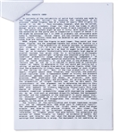 Richard Feynman Personally Owned Draft Copy of His Minority Report on the Space Shuttle Challenger Disaster -- Early, Possibly First Draft with Feynman's Handwritten Notes