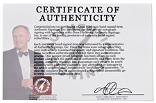 Kryptonite Rock Signed by Gene Hackman as Lex Luthor from ''Superman''