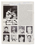 Bruce Lee Signed Program for the 1967 International Karate Championships -- With University Archives COA