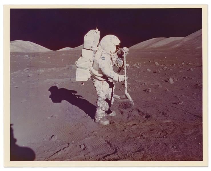 NASA Photo from Apollo 17 Printed on A Kodak Paper
