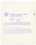 NASA Photo from Apollo 17 Printed on ''A Kodak Paper''