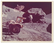NASA Photo from Apollo 17 Printed on A Kodak Paper
