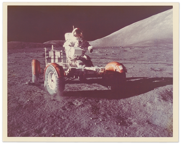 NASA Photo from Apollo 17 Printed on A Kodak Paper