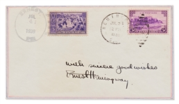 Ernest Hemingway Signed Cover -- Without Inscription