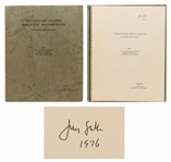 Jonas Salk Signed Polio Vaccination Report