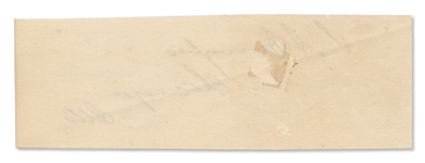 Stephen A. Douglas Signature -- The Politician Who Famously Debated Abraham Lincoln in the Lincoln-Douglas Debates