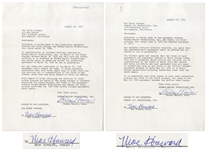 Lot of 15 Contracts Signed by Moe Howard of The Three Stooges, Some Multi-Signed