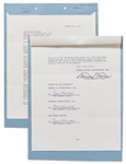 Lot of 15 Contracts Signed by Moe Howard of The Three Stooges, Some Multi-Signed