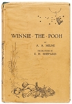 Scarce Ernest H. Shepard Signed First Printing of ''Winnie-the-Pooh'' from 1926 -- Housed in Original Dust Jacket