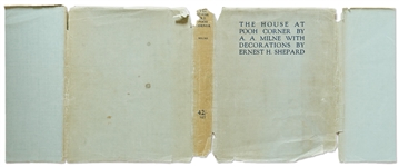A.A. Milne & Ernest H. Shepard Signed 1928 Limited Edition of ''The House at Pooh Corner'' -- In Original Dust Jacket