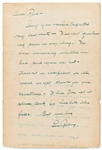 Rare Lot of 3 Lou Gehrig Autograph Letters Signed -- ''...Babe wants half of these...''