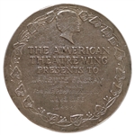 Tony Award from 1949 Awarded to Nanette Fabray for Best Actress in a Musical for ''Love Life'' -- From the 3rd Year of the Awards & the First Year the Tony Award Medallion Was Given