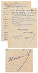 Ho Chi Minh Autograph Letter Signed from 1946 -- In This Outstanding Letter, Ho Describes a Series of American Military Plane Crashes in Vietnam that Triggered a U.S. Investigation