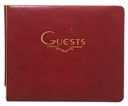 Queen Elizabeth II and Prince Philip Signed Guest Book from 1959