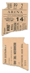 Ticket to the Gone With the Wind World Premiere Atlanta Ball in 1939