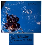 James McDivitt Signed 20 x 16 Photo of the Apollo 9 Lunar Module