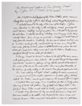 Lee Harvey Oswald Arrest Document Signed by Officer Nick McDonald, With Fascinating First-Hand Account of Oswalds Apprehension -- ...I stared into his icy cold, steel blue eyes...