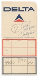 Jimi Hendrix Signature Without Inscription -- Hendrix Draws a Heart Symbol & Writes Love and peace / Jimi Hendrix -- With Roger Epperson COA