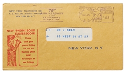 Bill to James Dean from New York Telephone