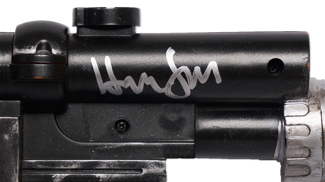 Harrison Ford Signed ''Star Wars'' Blaster Gun -- With Beckett COA