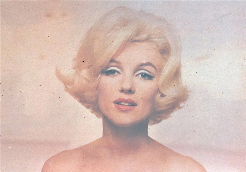 Lot of Two Color Negatives of Marilyn Monroe by Bert Stern