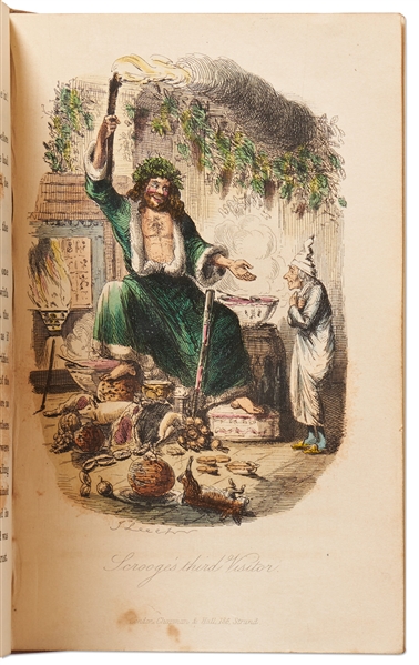 Scarce First Edition, First Impression of A Christmas Carol by Charles Dickens -- From the David Niven Collection