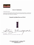 STS-61 Space Flown ChapStick -- From STS-61 Astronaut Story Musgrave's Personal Collection, With His LOA
