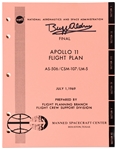 Buzz Aldrin Signed Copy of the Apollo 11 Flight Plan