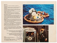 Buzz Aldrin Signed Apollo 11 Log -- From Aldrin's Personal Collection