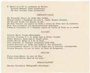 Carl Jung Signed Brochure on the Psychological Interpretation of Satan