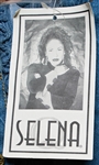 Selena Brand Denim Dress from 1996 -- Included in Selena Fashion Exhibit ''Ahora y Nunca'' Featured in ''Vogue'' Magazine