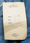Selena Brand Denim Dress from 1996 -- Included in Selena Fashion Exhibit ''Ahora y Nunca'' Featured in ''Vogue'' Magazine