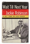 Jackie Robinson Signed First Edition of His Autobiography ''Wait Till Next Year''