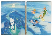 Walt Disney Signed ''Peter Pan'' Book -- With Phil Sears COA