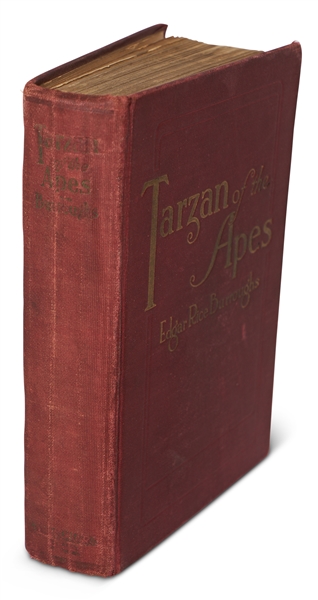 First Edition, First Printing of ''Tarzan of the Apes'' by Edgar Rice Burroughs