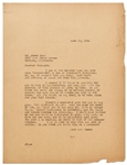 Jane Deacy Letter to James Dean from 1954 While Filming East of Eden -- ...Do you think you could ask Kazan, in an offhand manner, of course, how much longer he thinks you will be out there...