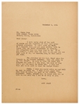Jane Deacy Letter to James Dean from 1954 -- ...I have quite alot of fan mail of yours...