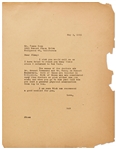 Jane Deacy Letter to James Dean from 1955 During Filming of Rebel Without a Cause