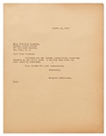 Jane Deacy Letter to SAG Regarding the First Agency Contract Between Her and James Dean
