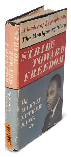Martin Luther King Signed Copy of ''Stride Toward Freedom'' -- Bold Signature Without Inscription -- With JSA COA
