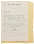 Letters to James Dean & Jane Deacy from Dick Clayton, with Mention of Both "EAST OF EDEN" & "REBEL" and Reference to "Giant" -- "…if he was going to turn down REBEL without seeing script…"
