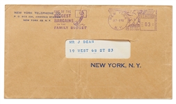 Bill to James Dean from New York Telephone