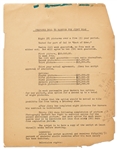 Jane Deacys Extensive Handwritten & Typed Notes on the PROPOSED DEAL TO WARNERS FOR JIMMY DEAN -- With Details, Concerns & Questions Regarding Deans Multi-Picture Contract with Warners