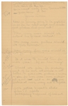 Jane Deacys Extensive Handwritten Notes Regarding Her Renegotiated Deal with Warner Bros. for James Deans Contract -- From April-May 1955 After Deans Breakout Stardom in East of Eden