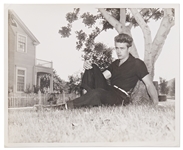 Silver Gelatin 8 x 10 Photo of James Dean from East of Eden by Photographer Bert Six